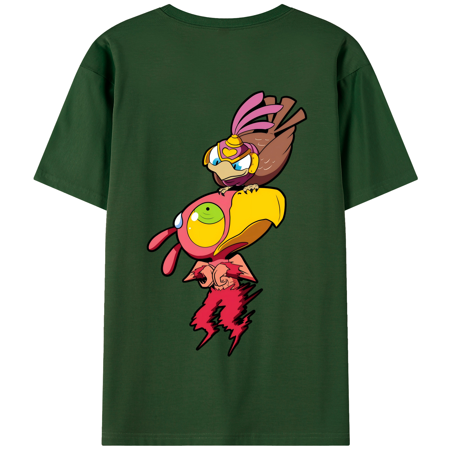 （画像用） ジョジョの奇妙な冒険 JoJo's Bizarre Adventure 綿100％半袖Tシャツ（背面プリント）